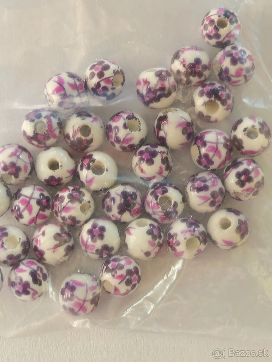 Porcelánové koráliky - 7