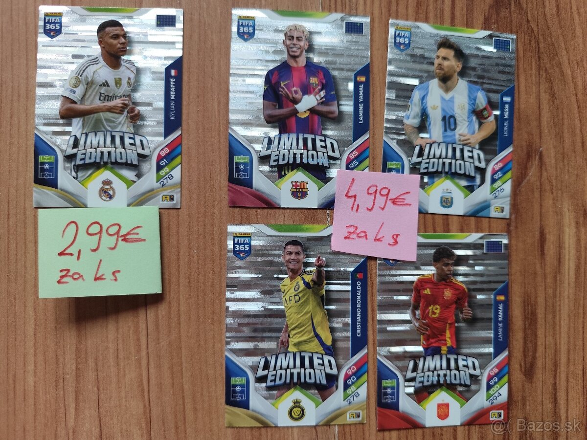 Futbalové kartičky Fifa 365 2026 - limitky - 7
