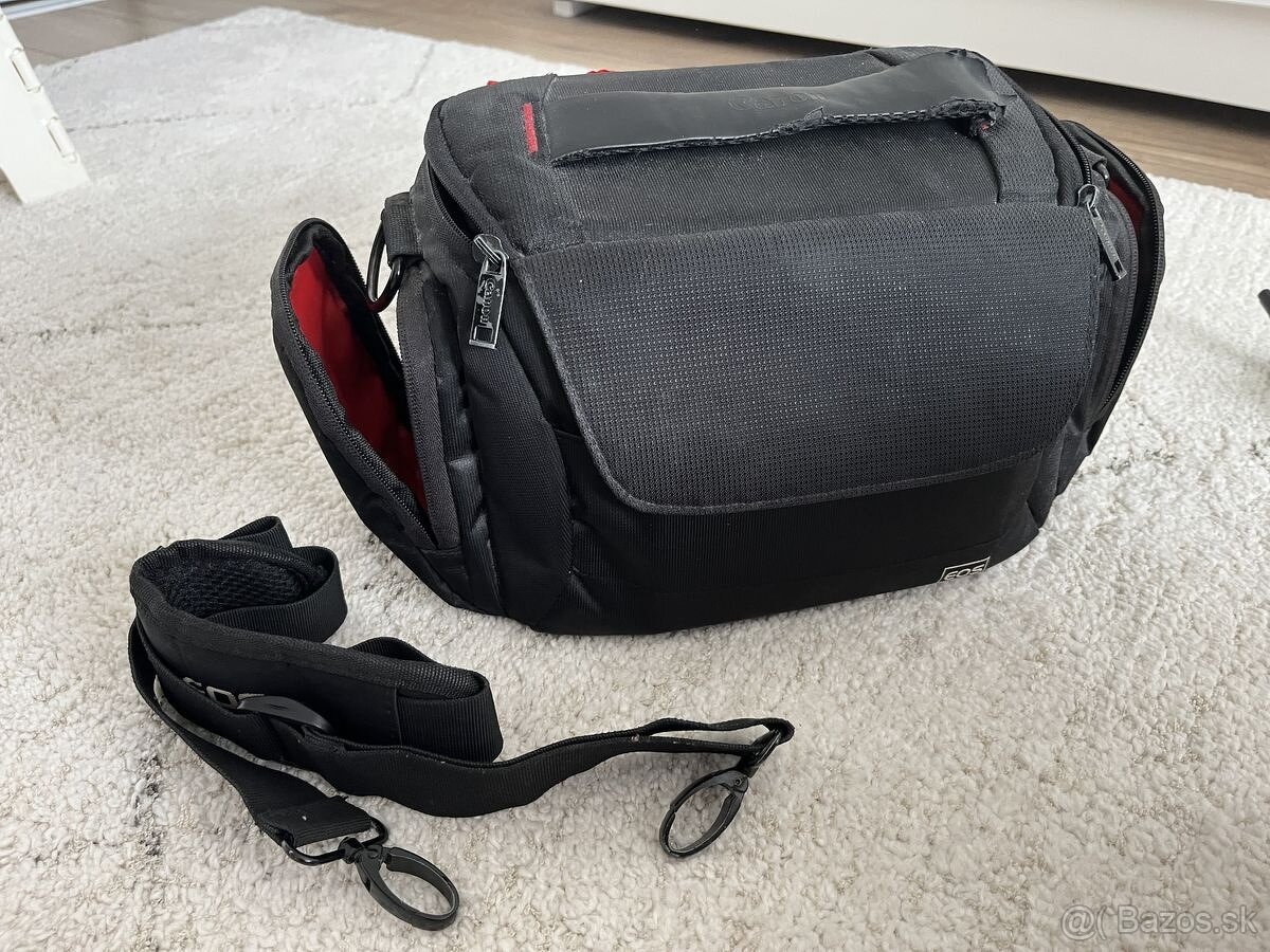 Canon EOS 550D + 2x objektív, blesk, brašňa, ... - 7