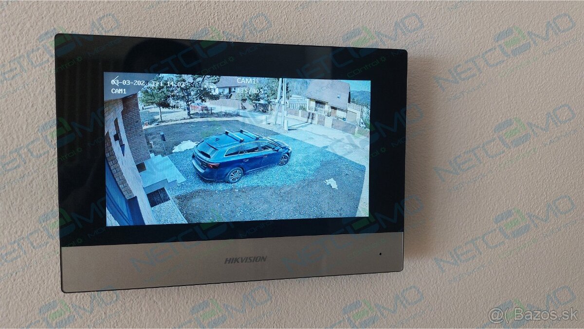 Akciový set Hikvision videovrátnik DS-KIS603 + 4Mpx IP kamer - 7