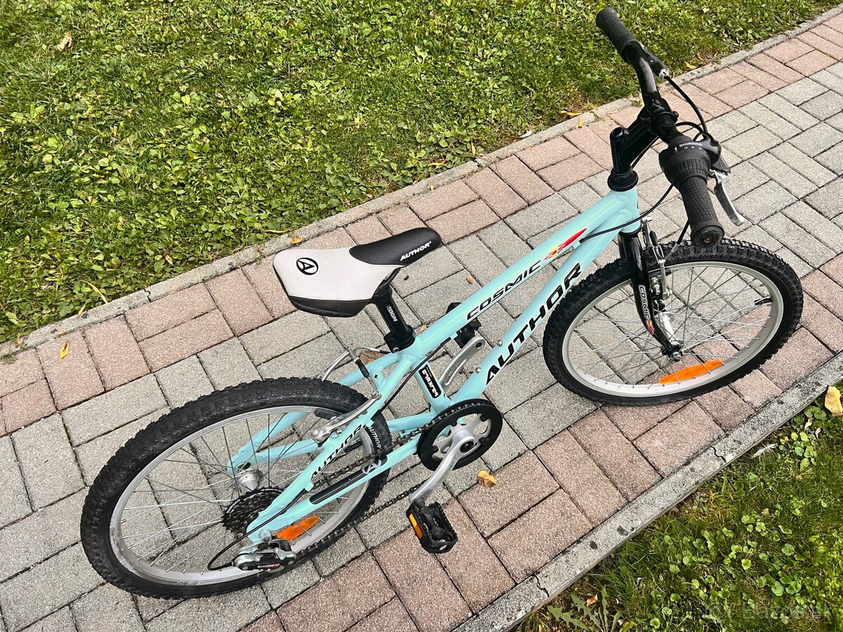 Predám detský bicykel AUTHOR COSMIC 20" – mentolový - 7