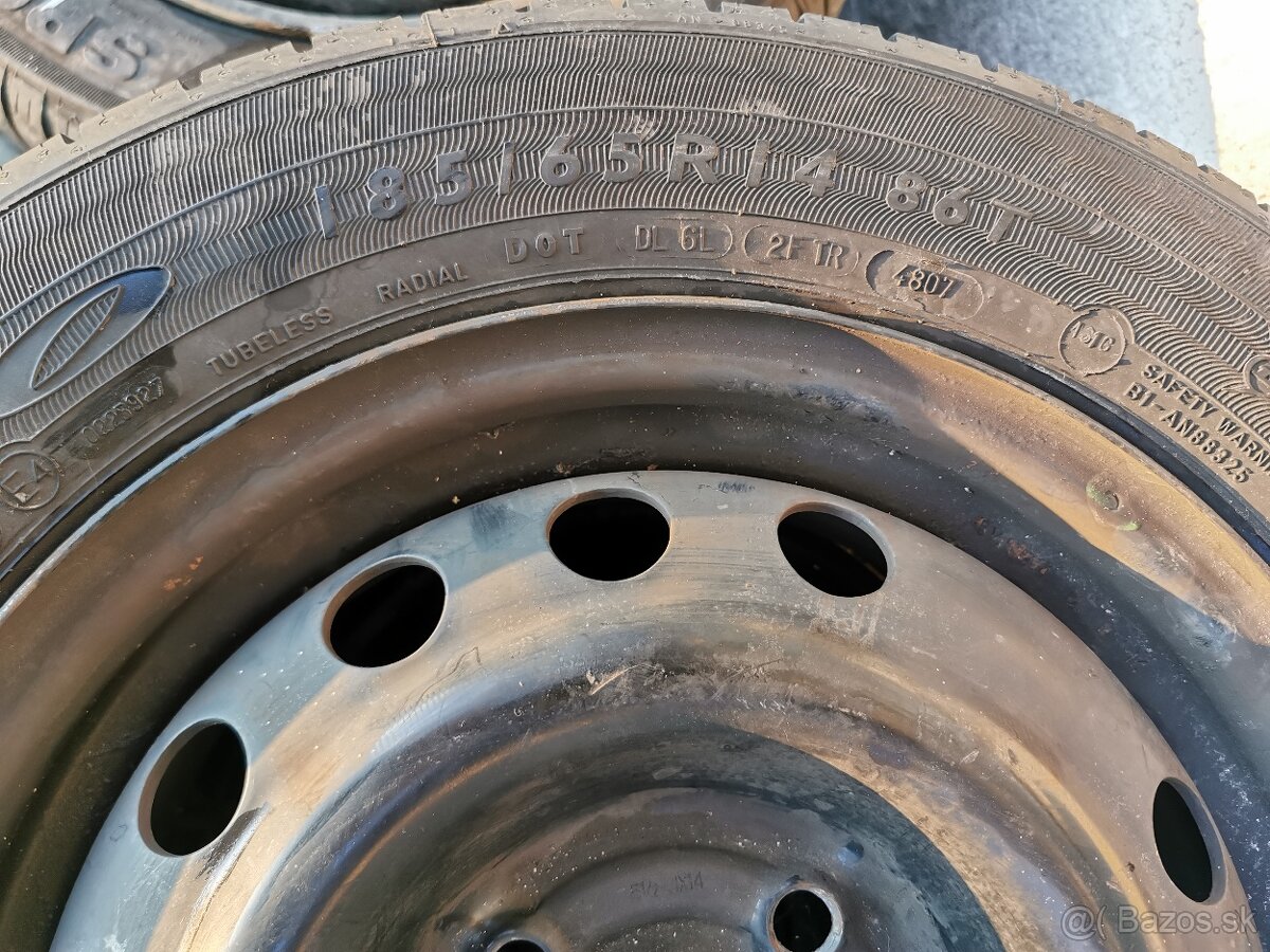 Pneu letné, kolesá 185/65 R14, Dunlop SP30 - 7