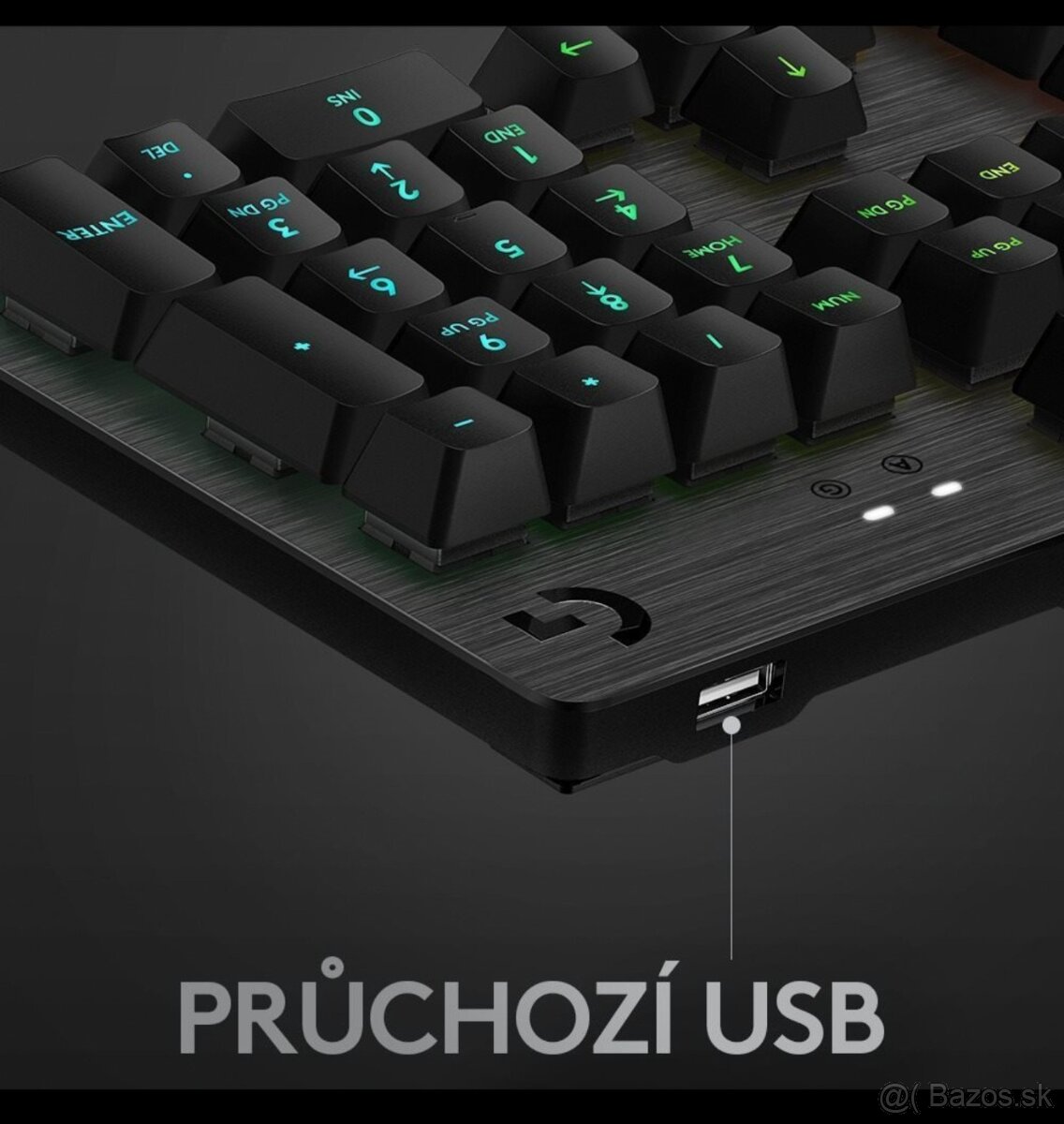 Logitech G512 Carbon Lightsync, GX Brown, US - 7