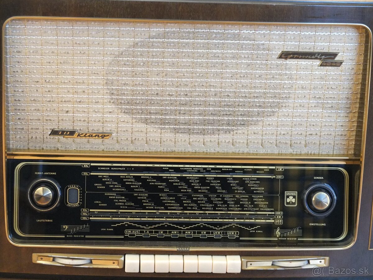 GRUNDIG 4040W/3D--pro znalce velmi vzácný model.. - 7