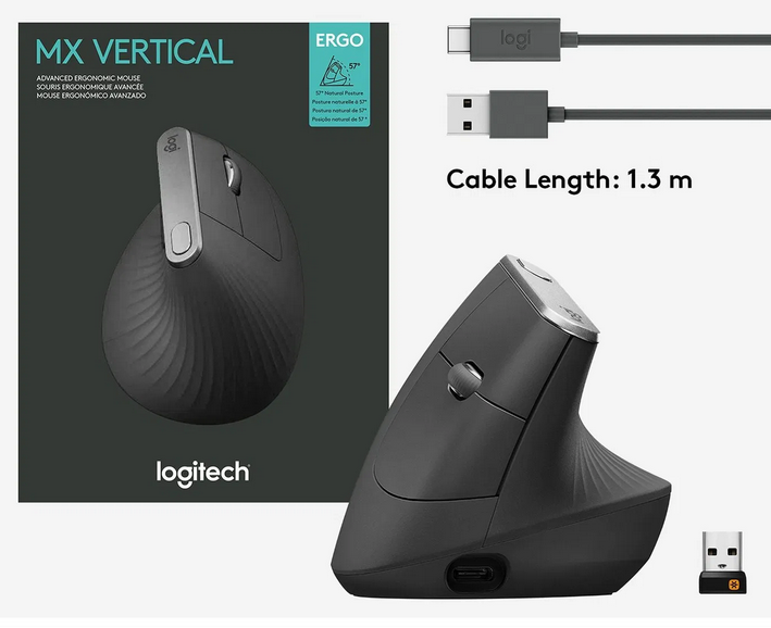 Predam novu mys 'Logitech MX Vertical' - 7