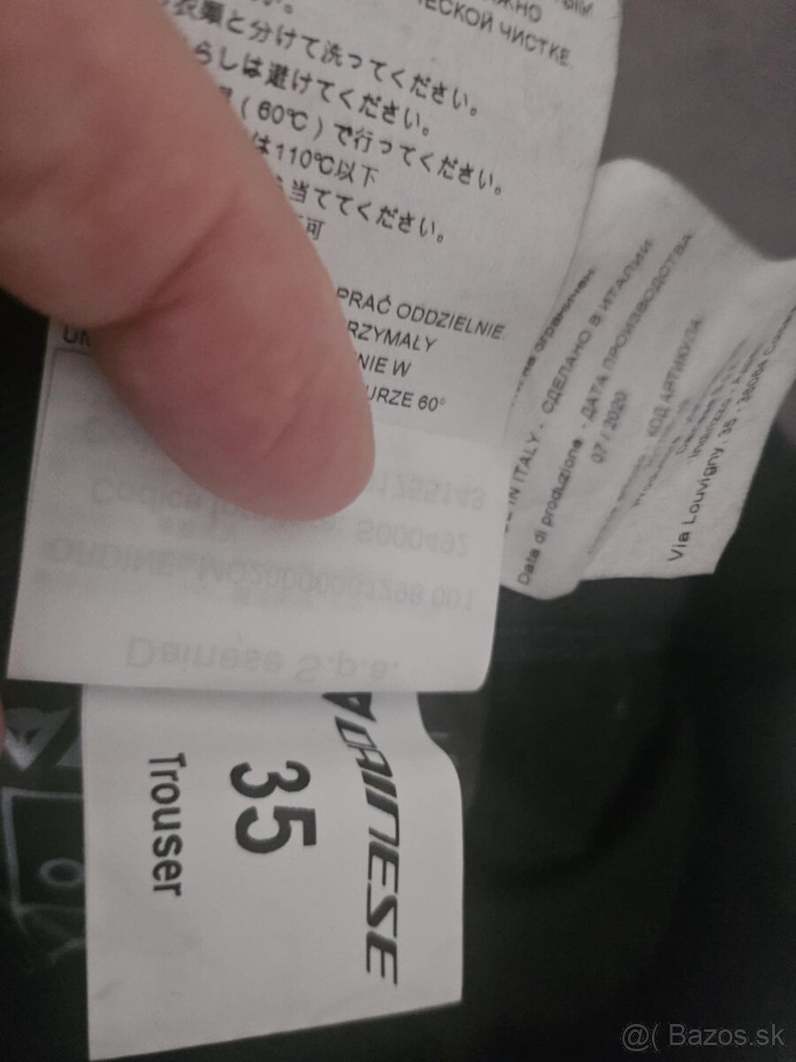 Dainese nohavice na motorku - 7