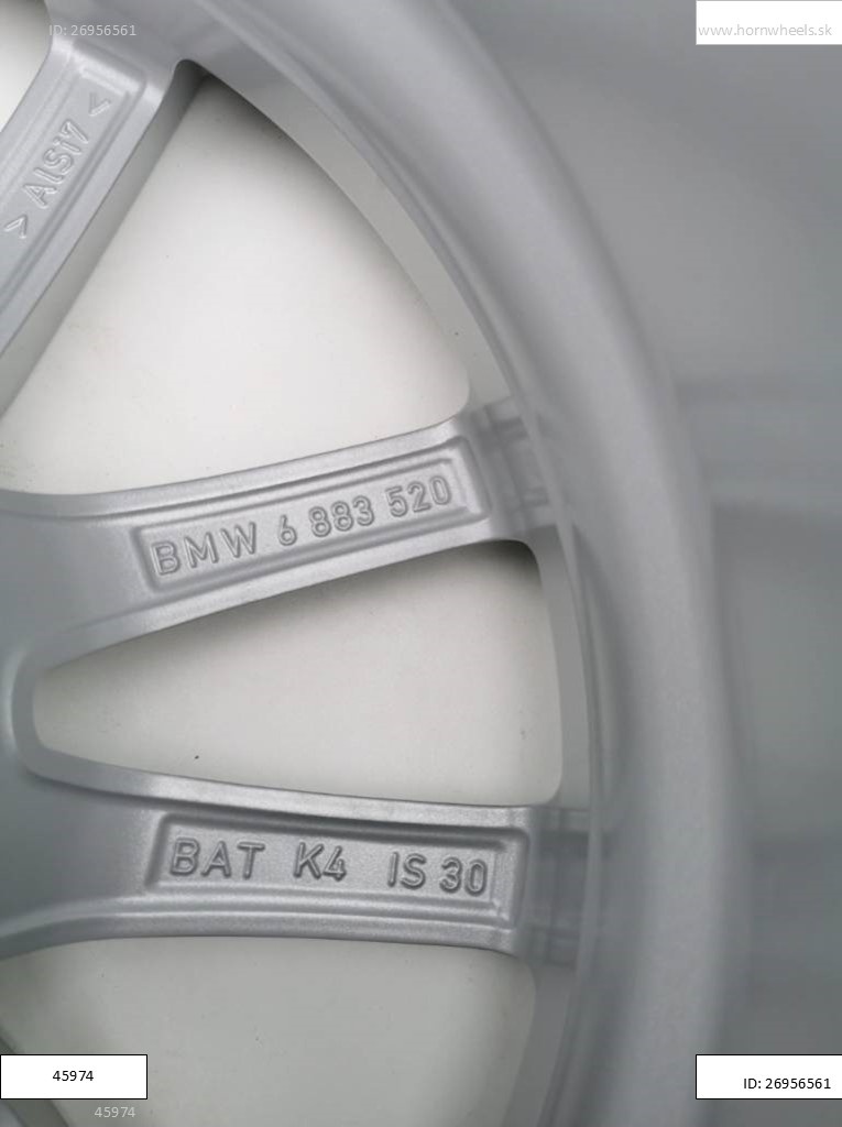 Bmw Original alu disky R17 7,5X17 ET30 5X112 1214 - 7