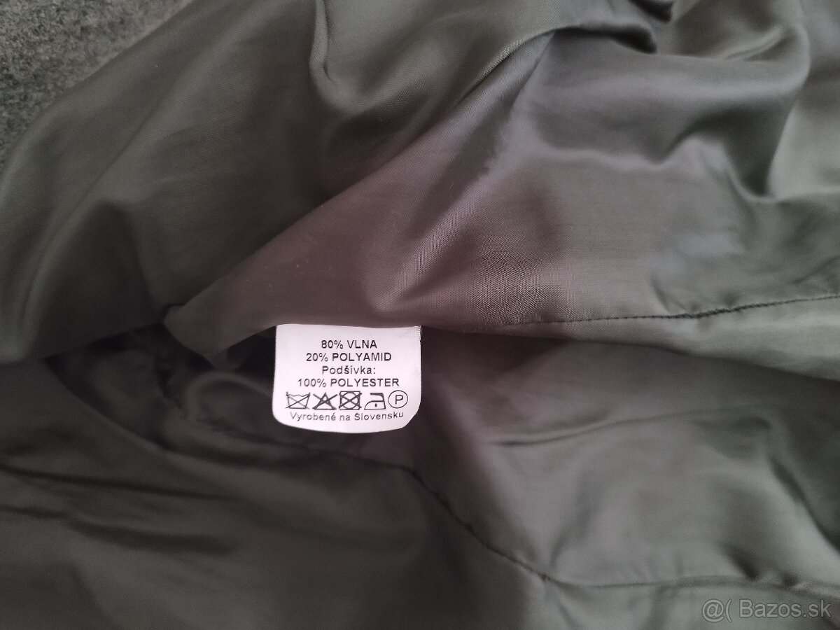 Dámsky dlhý vlnený kabát XL/42 - 7