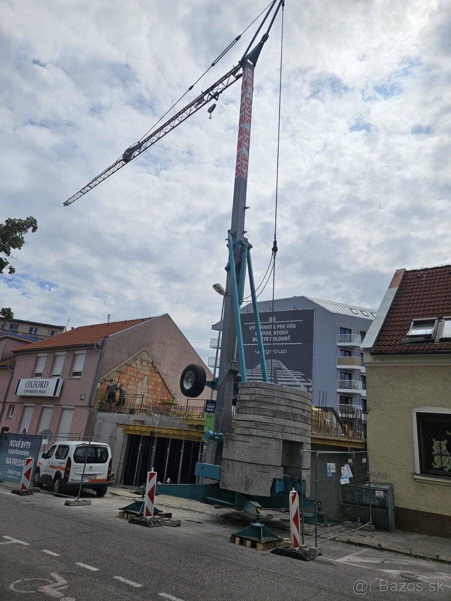 Samo skladací stavebný žeriav Cattaneo CM 76A - 7