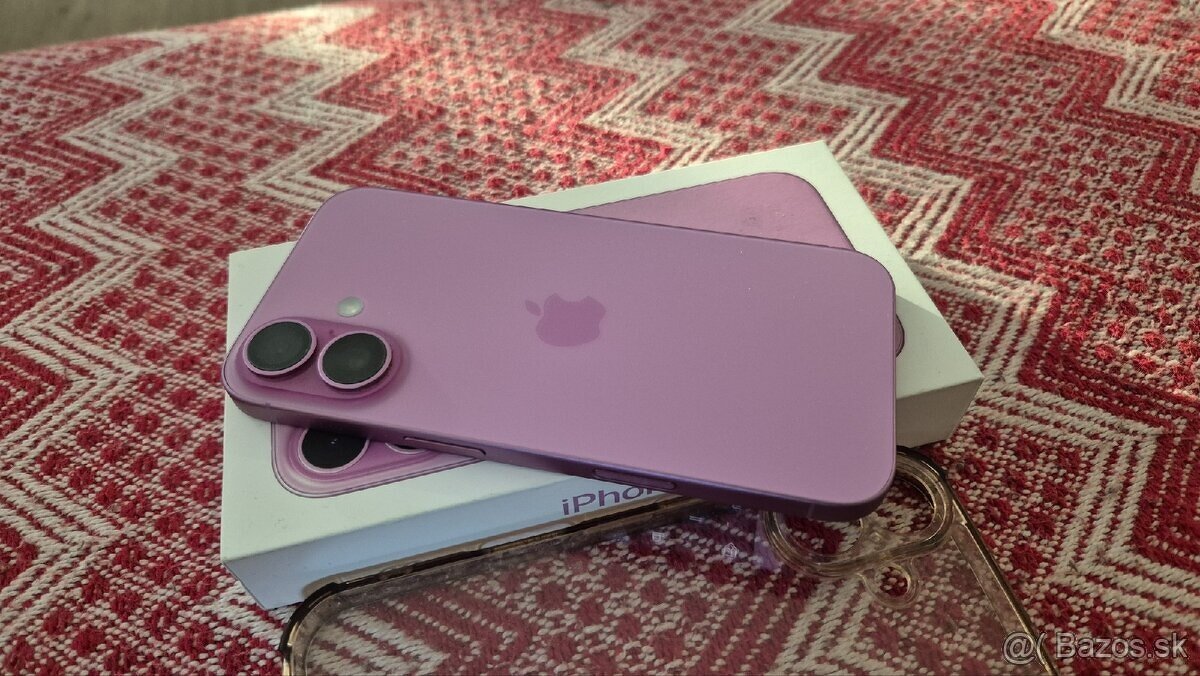 Apple iphone 16 128gb pink ako novy - 7