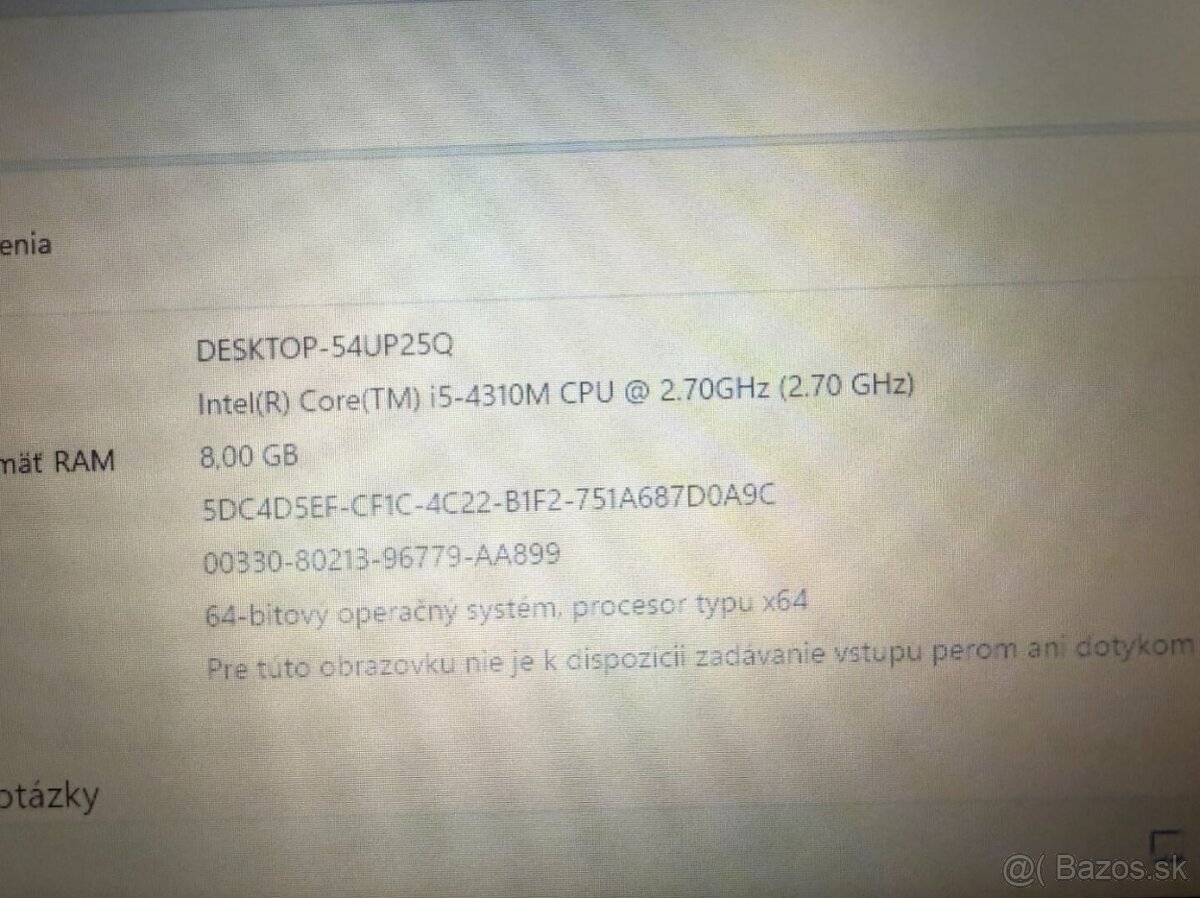 Dell Latitude E6440 i5 / 8GB / SSD / Win11 originál - 7