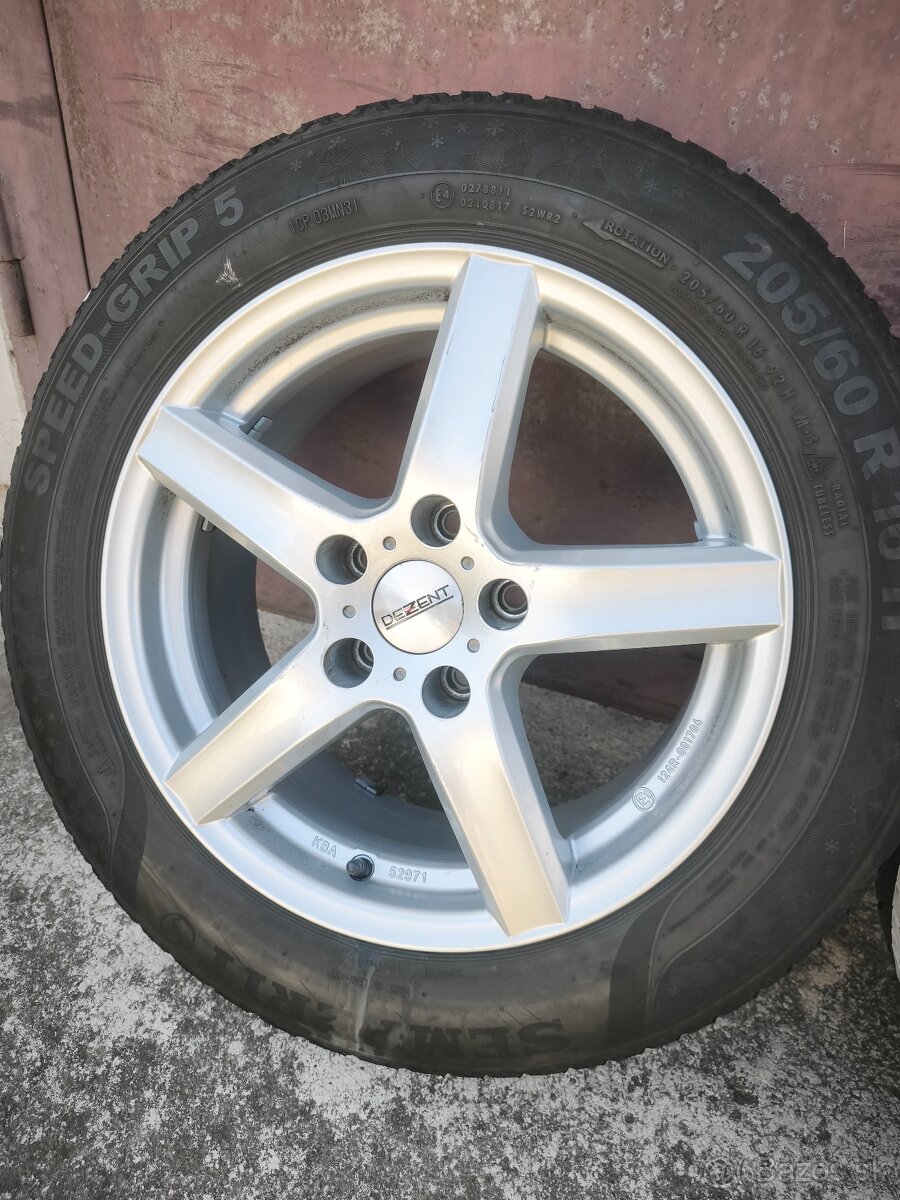 5x112,r16,Dezent,7J,et35 + možnosť pneu - 7
