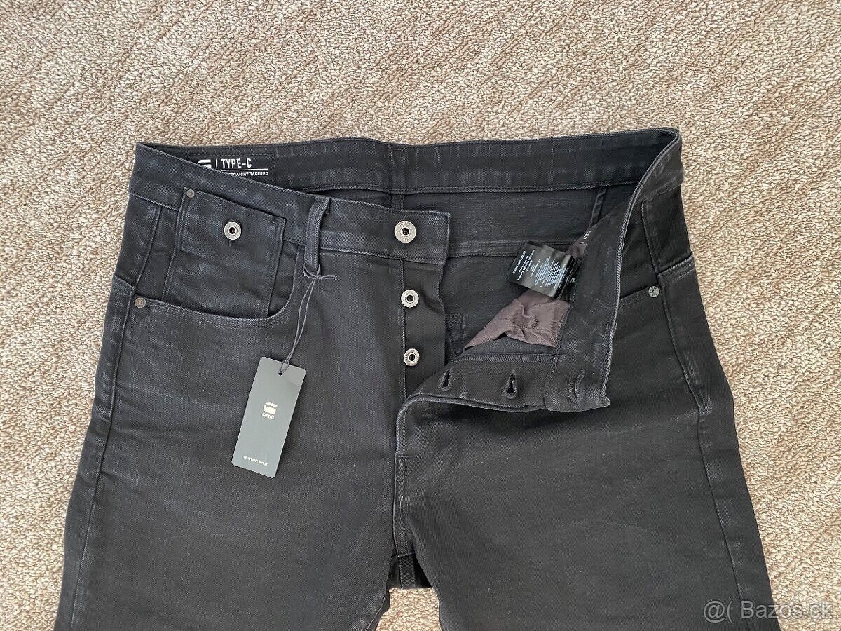 panske dzinsy, rifle G-STAR RAW Type-C velkost W35 L30 - 7