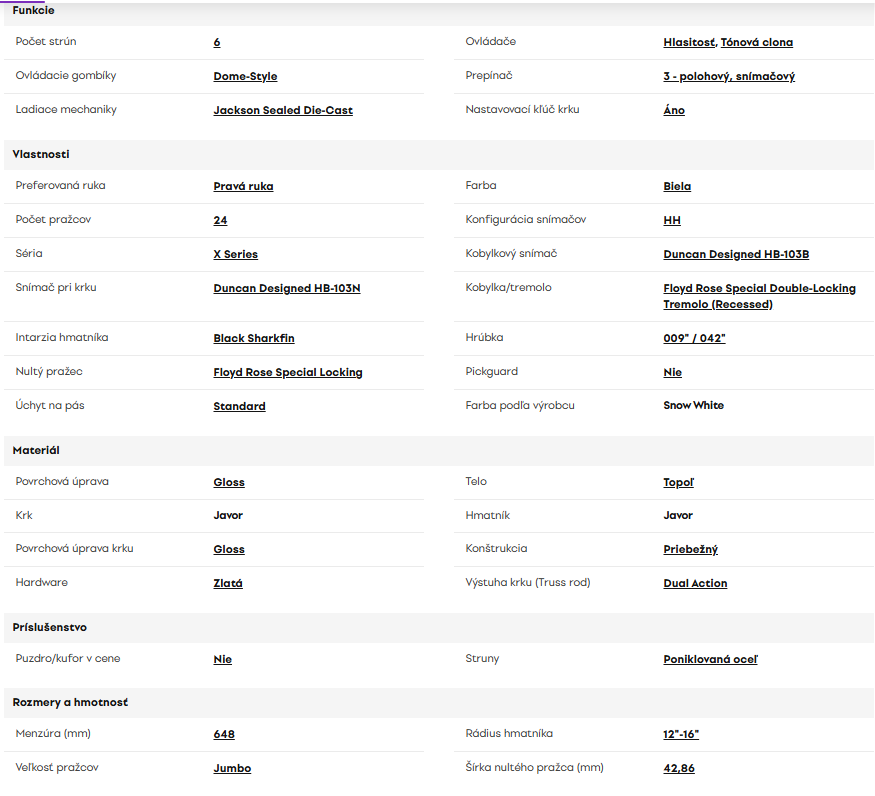 Jackson X Series Soloist SLXM DX MN - 7