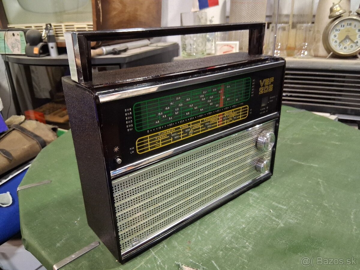 rádio VEF 206 - retro - 7