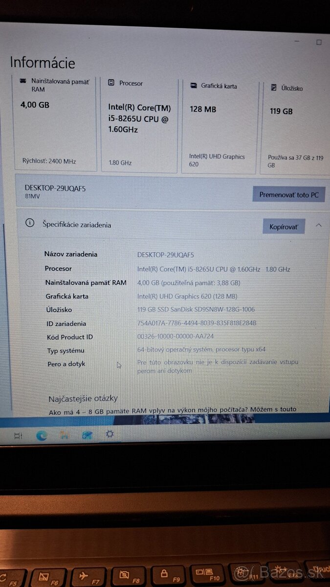 Lenovo idepad S145 - 7