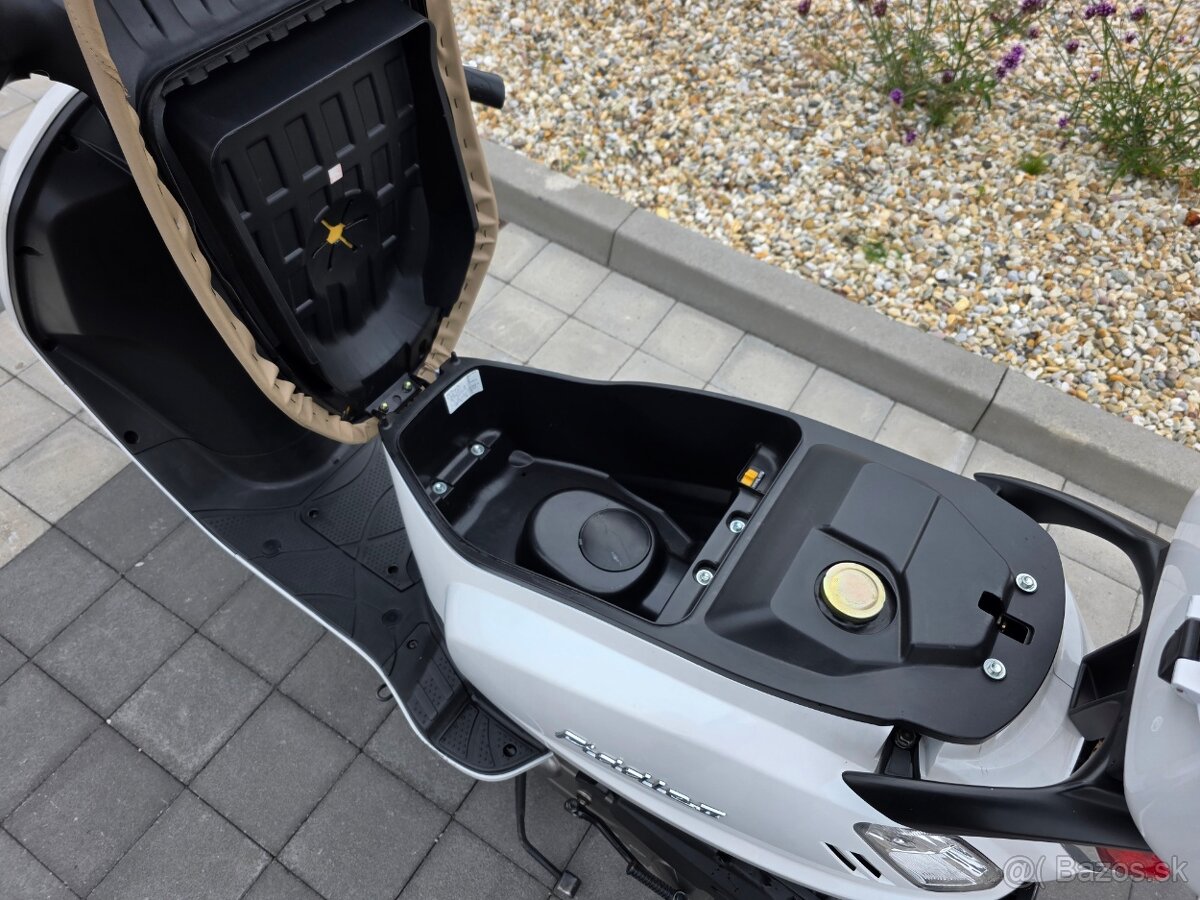 SYM Fiddle II 125s biely, 3900km - 7