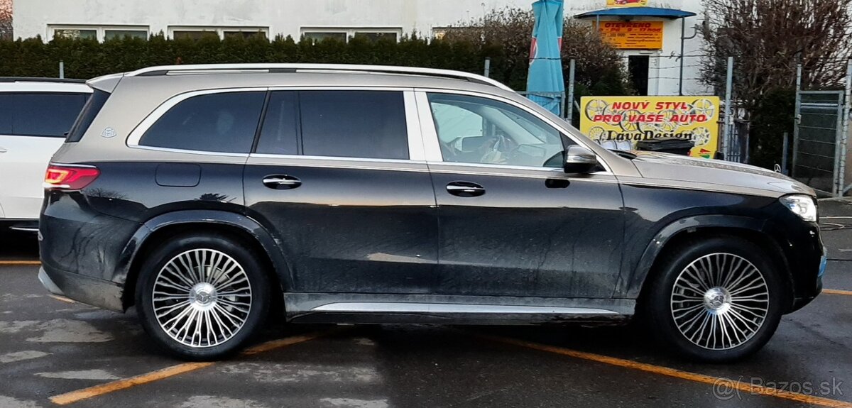 Nová sada 22" al.disky design Mercedes GLS +zimní pneu - 7