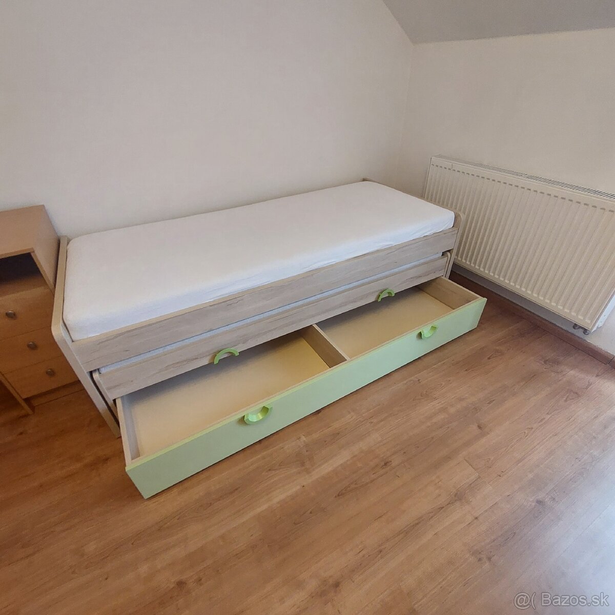 Posteľ, dvojposteľ s matracami - 7