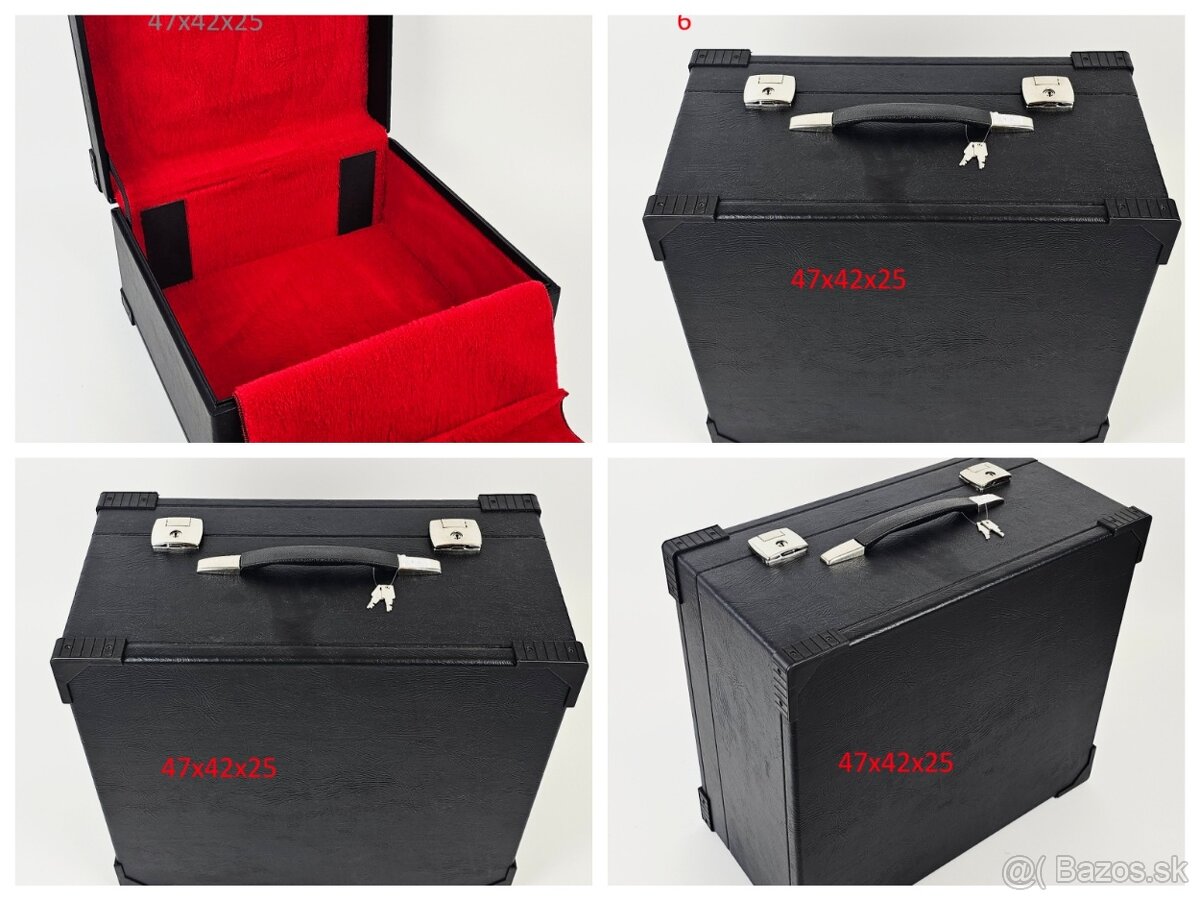 Nové kufre na akordeon heligonka Odolne, vysoka kvalita - 7