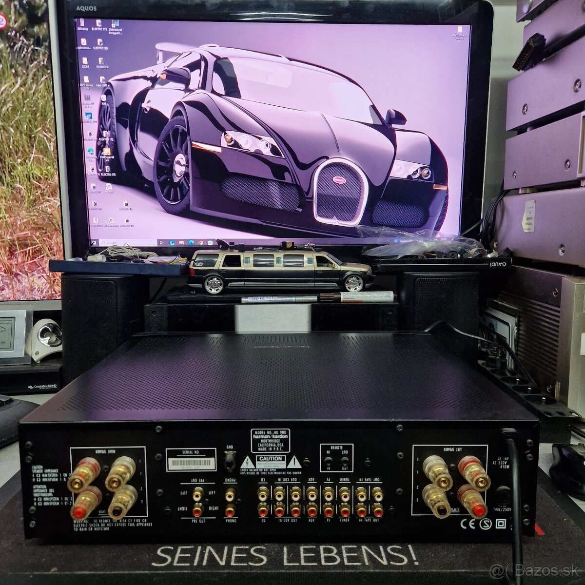 HARMAN KARDON HK-980...integrovaný stereo zosilovač... - 7