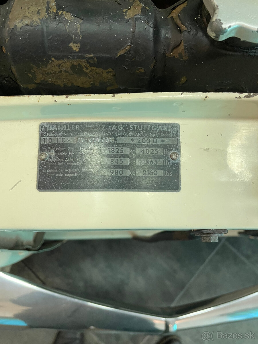 Mercedes 110-200 D - 7