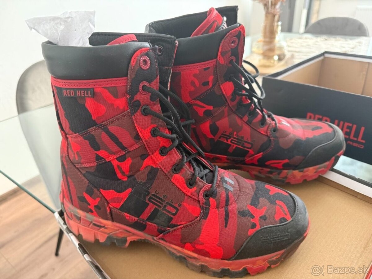Predám celoročné topánky Double Red Boots RED HELL™ - 7