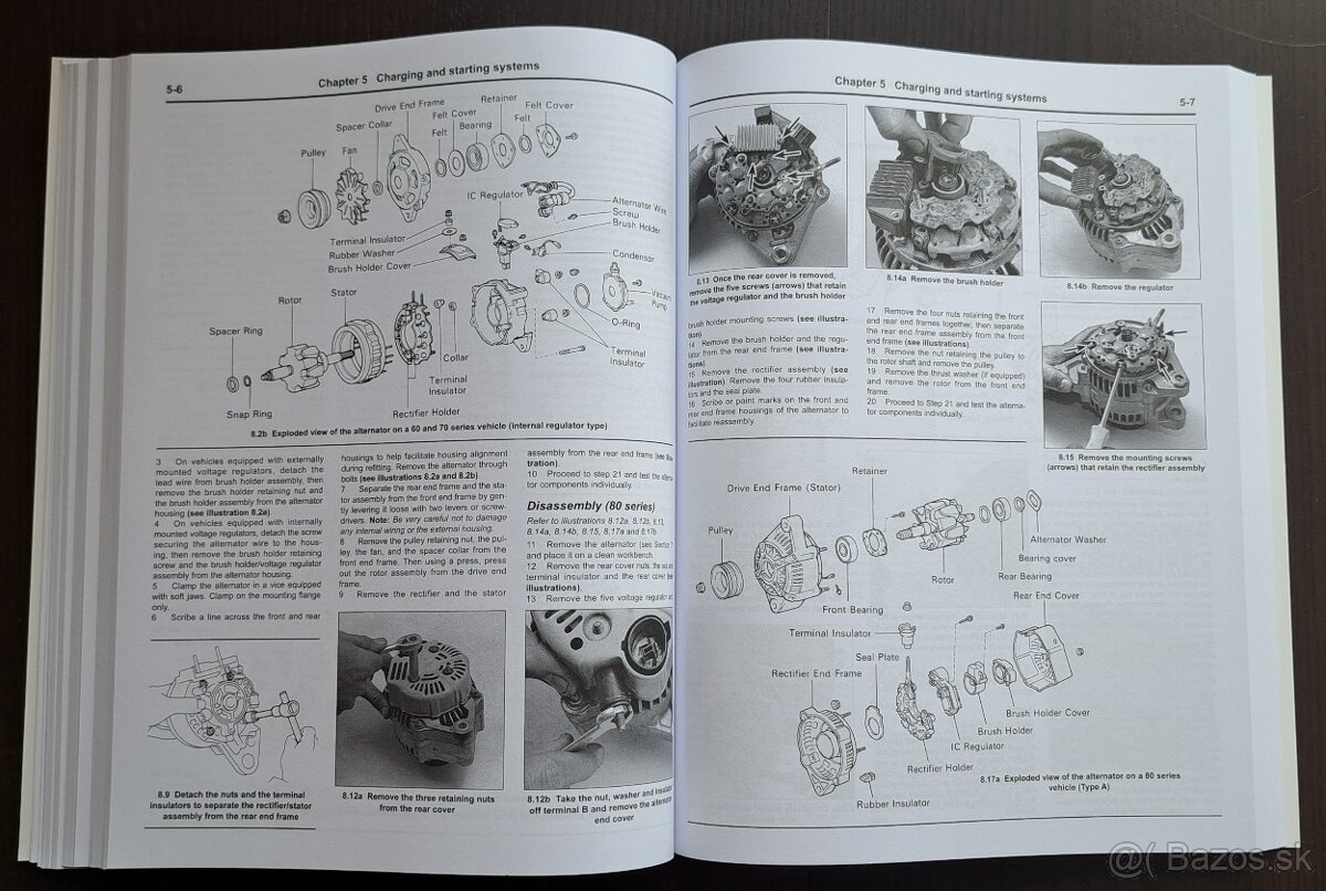 Toyota Landcruiser 60, 70, 80-Opravárenský manuál - 7