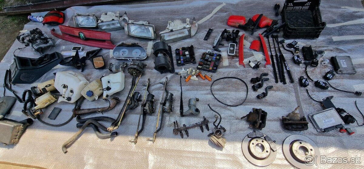 ŠKODA FELICIA,FAVORIT,FORMAN chladič,kúrenie,radiator,vrtula - 7