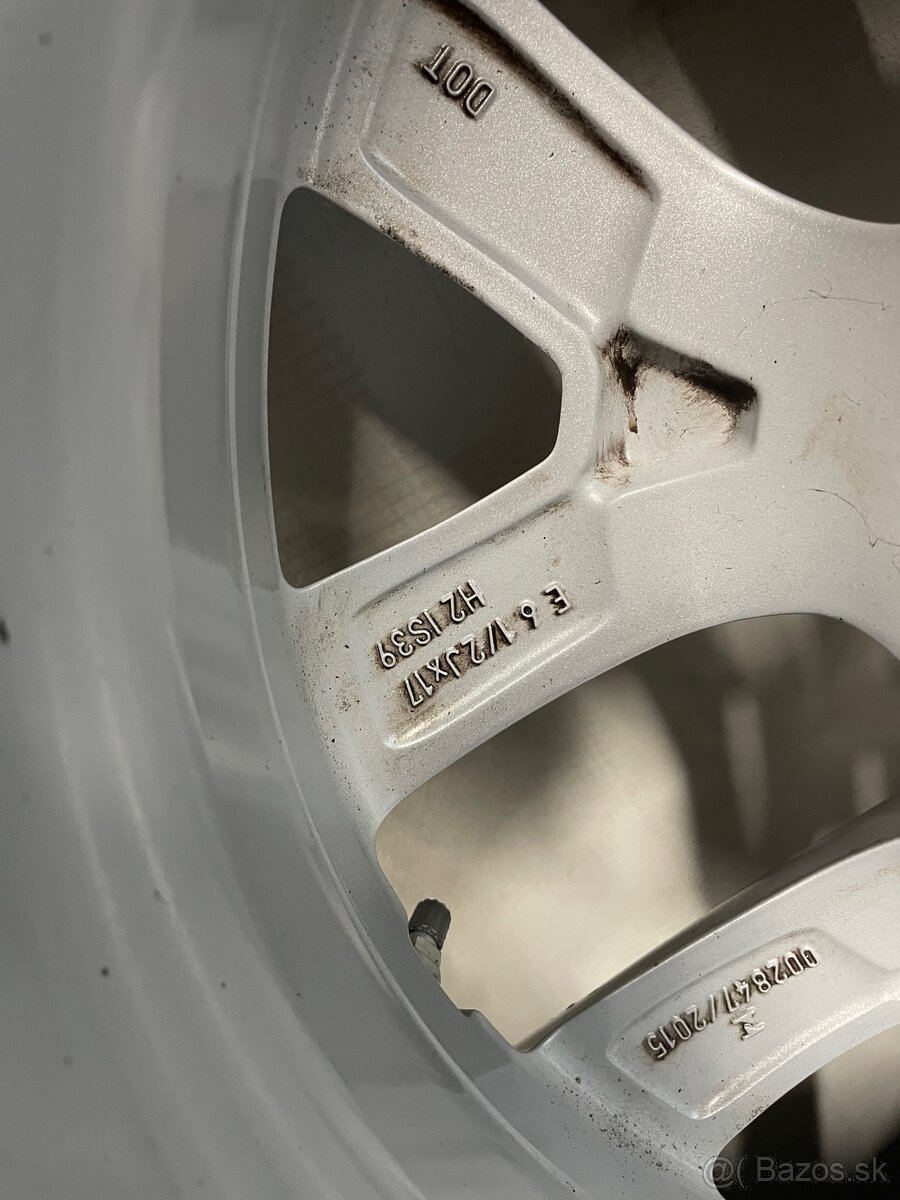 5x112 R17 6,5J ET39 BMW + 205/60 R17 zimné - 7