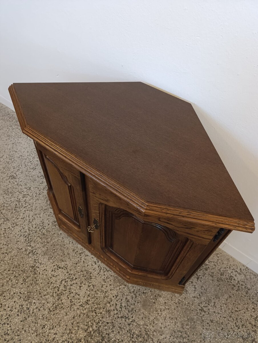 Rustikálna komoda, nábytok z masívu - 7