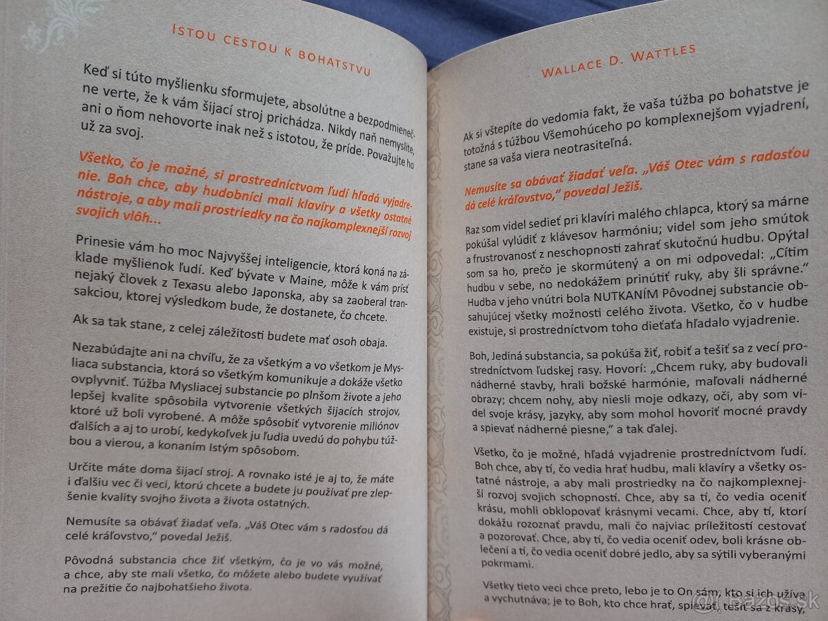 2 knihy Istou cestou Wallace Wattles - 7