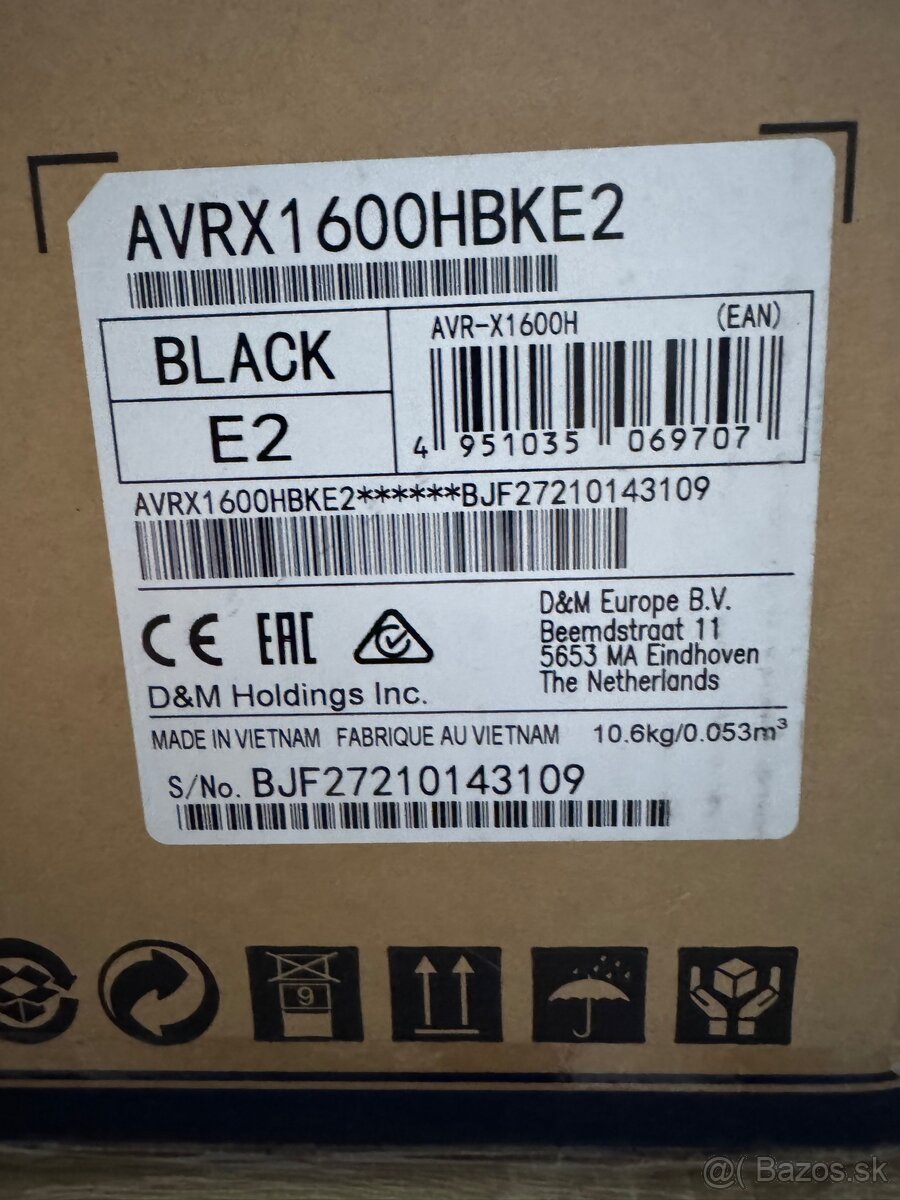 Denon avr-x1600H reciver 7.2 - 7