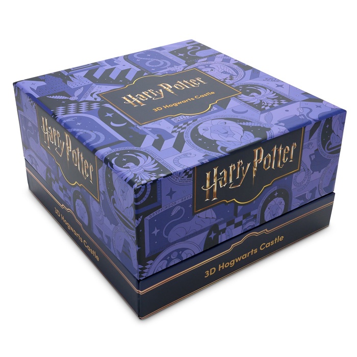 zlato striebro minca Harry Potter rokfort hrad 3D 2025 - 7