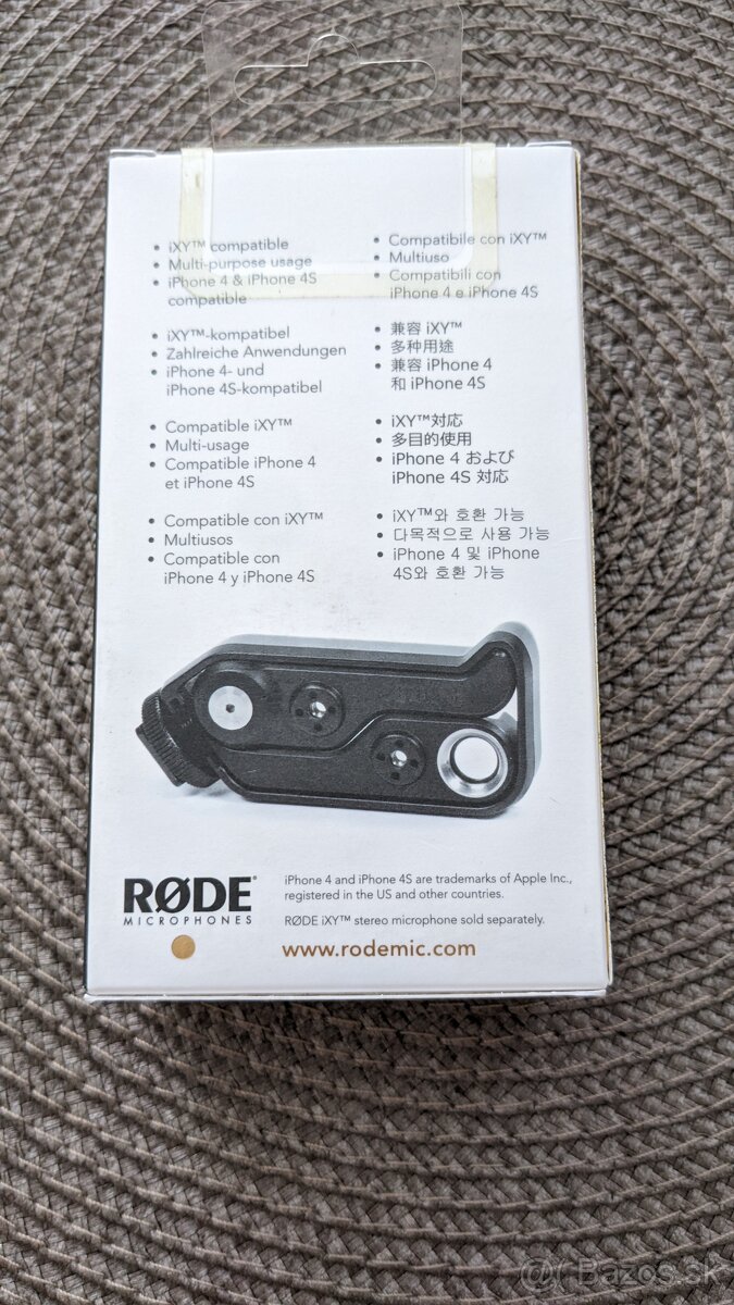 Viacúčelový držiak Rode RodeGrip pre Apple - 7