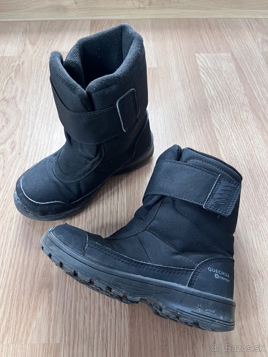 Quechua 27, čierne zimné snehule - 7