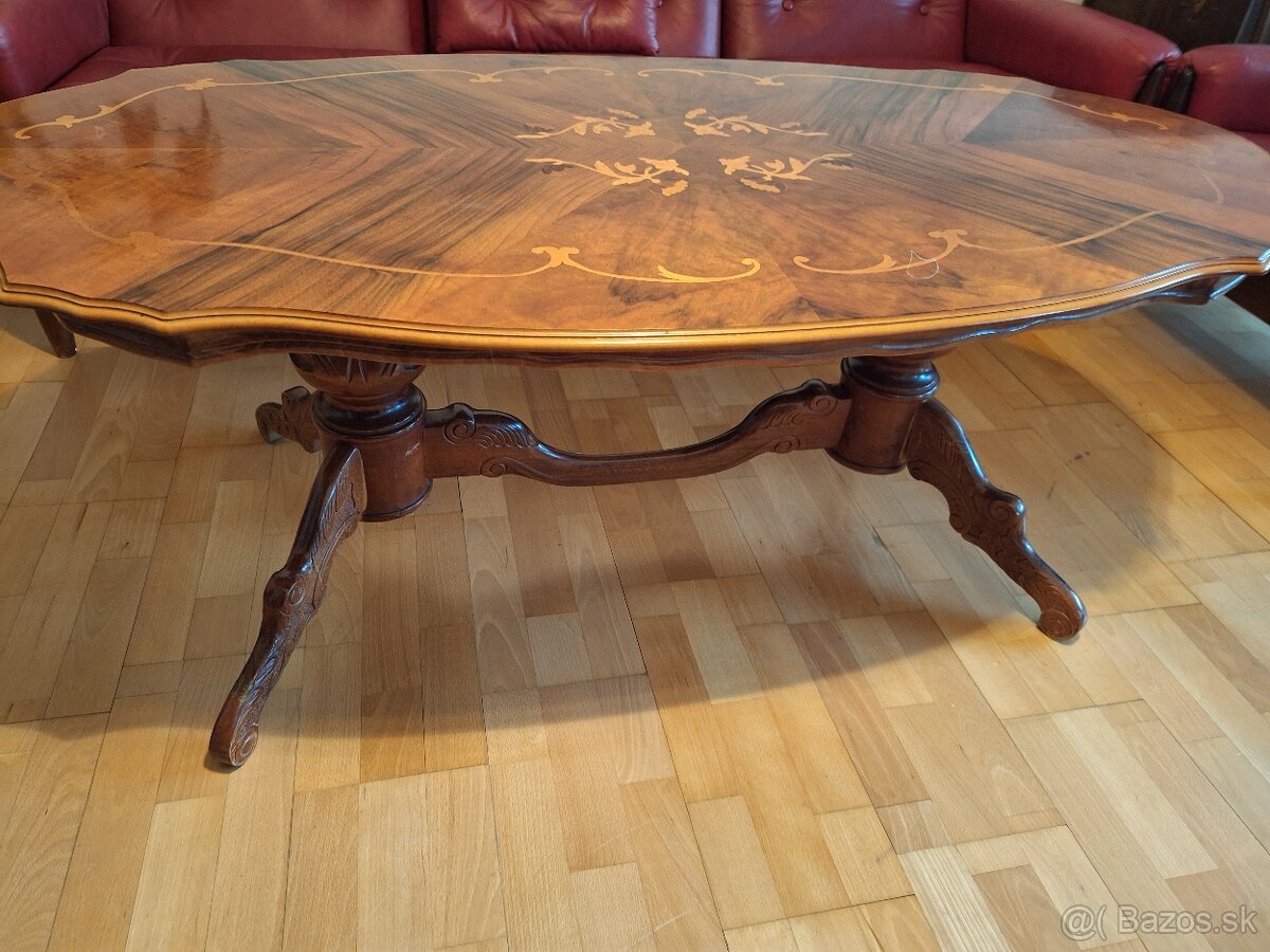 Komoda,stol jedalensky, konferecny velka komods retro set - 7