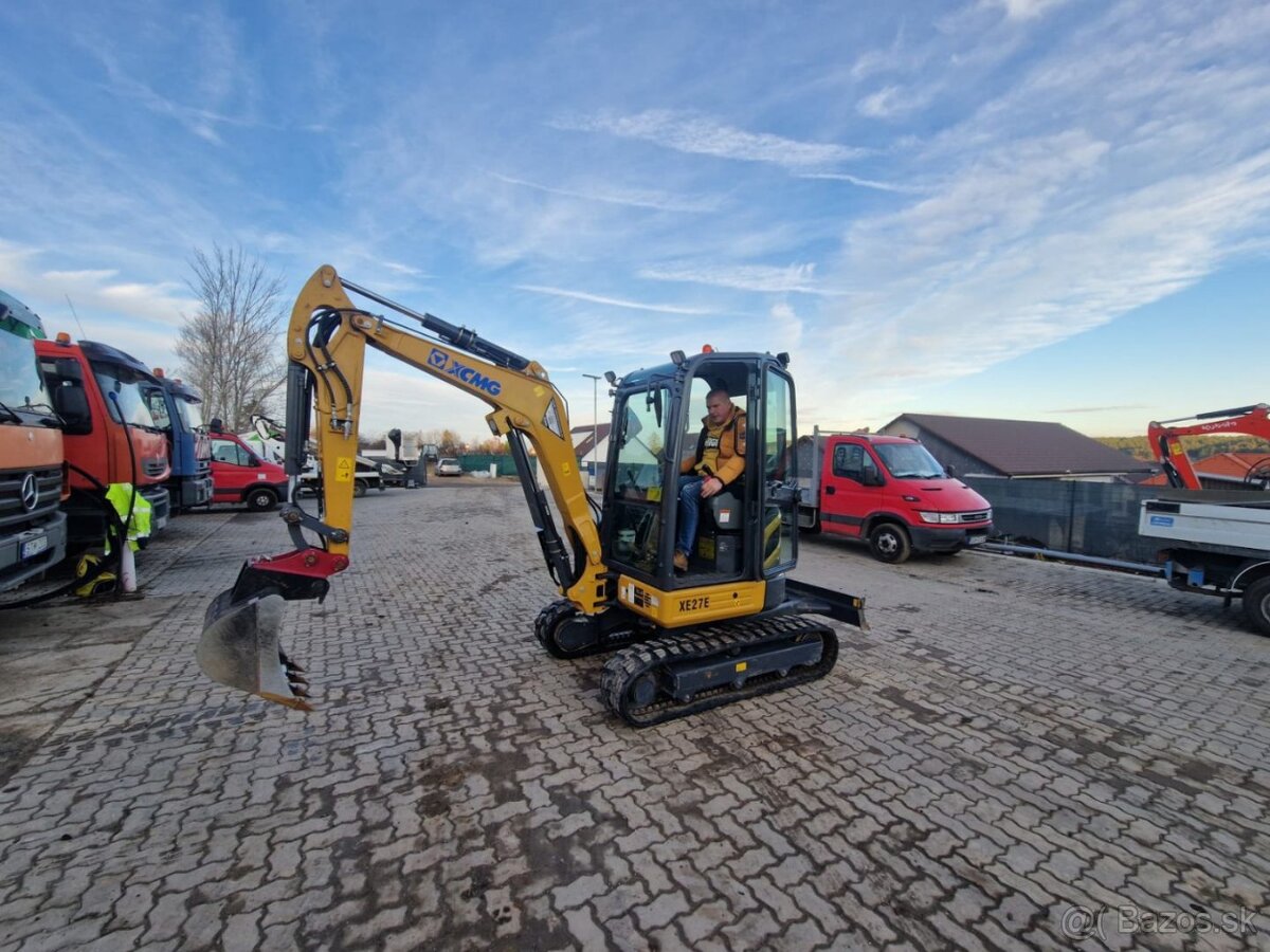 Minibáger XCMG XE 27E - 7