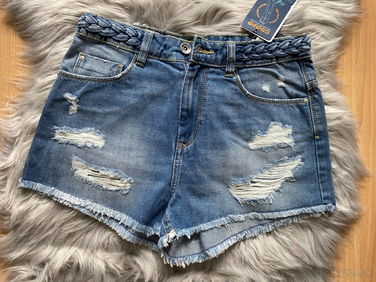 2x riflové kraťasy s visačkou - 7