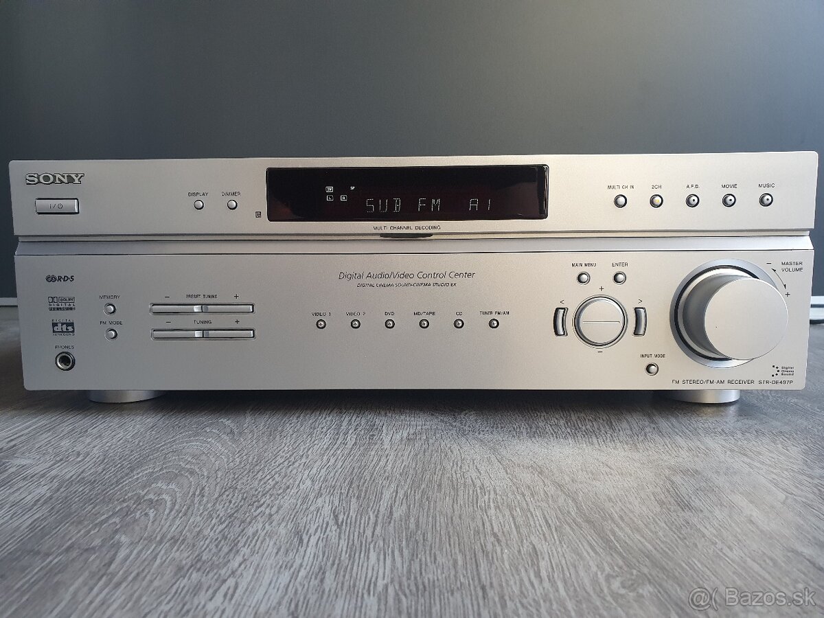 SONY receiver STR-DE497 a repro SA-WMSP76 - 7
