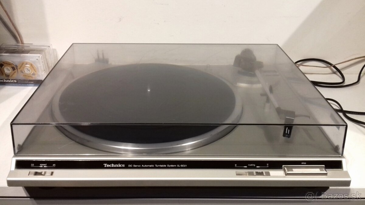 STRIEBORNY gramofon TECHNICS SL-BD21, DC servo, Japan, AG27 - 7