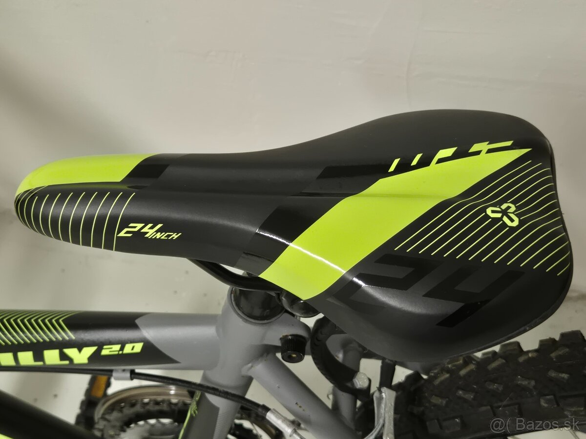 Detský bicykel CTM WILLY 2.0 MATNÁ ŠEDÁ/ŽLTÁ - 7