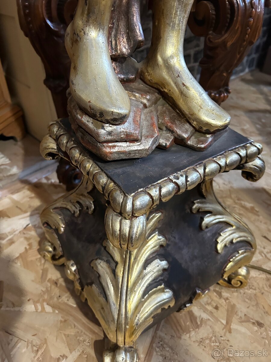 Luxusná figúrková lampa “Blackamoor” - 7