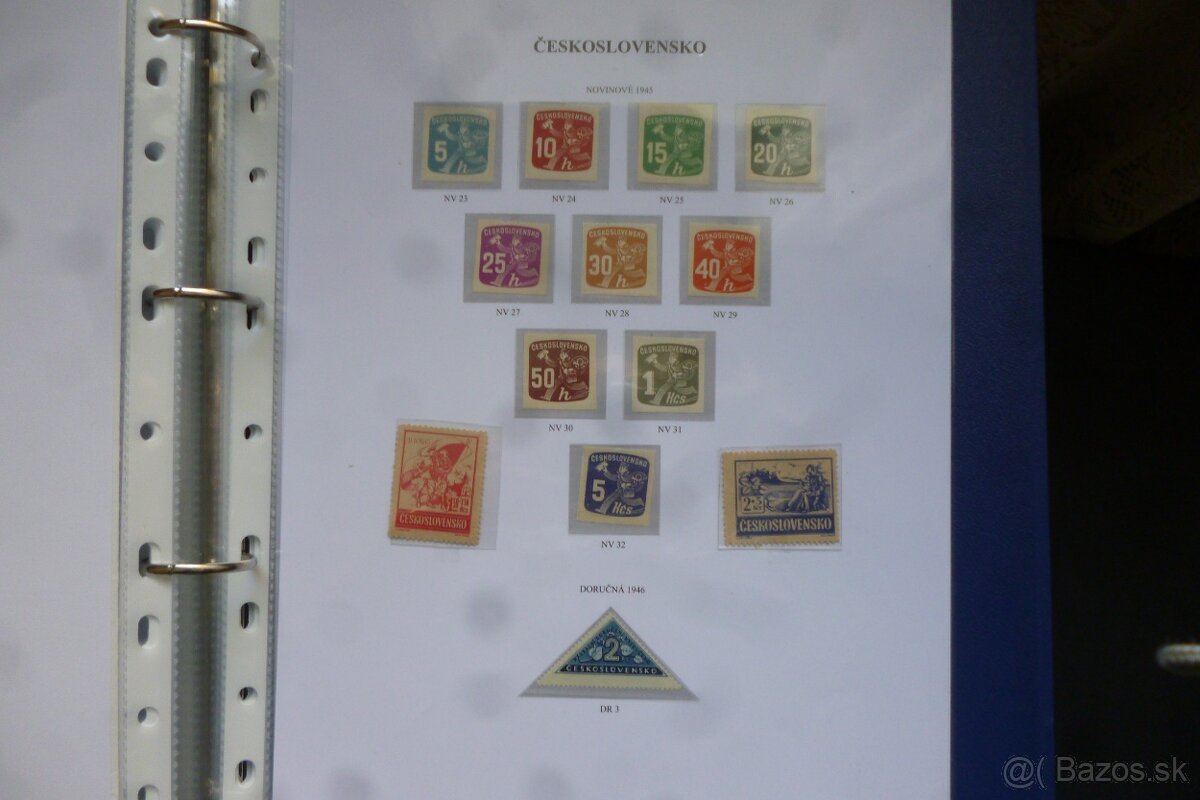 Zbierka čsl.známok R.1945-1992 - 7
