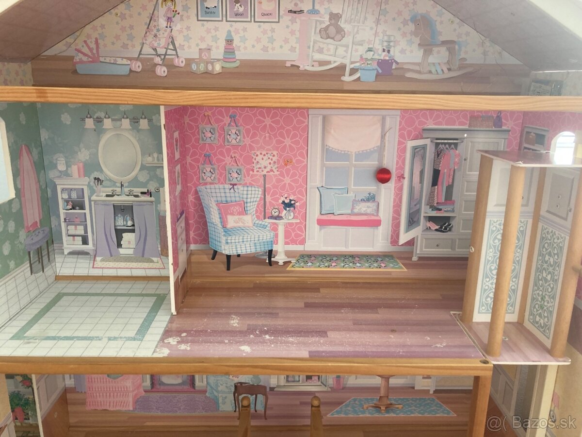 Dom pre Barbie s nábytkom - 7