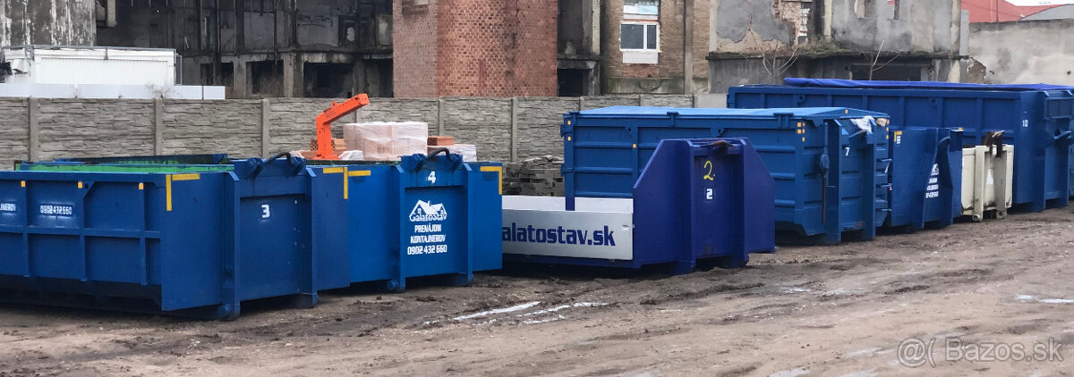 🚛 Prenájom stavebných kontajnerov - 7