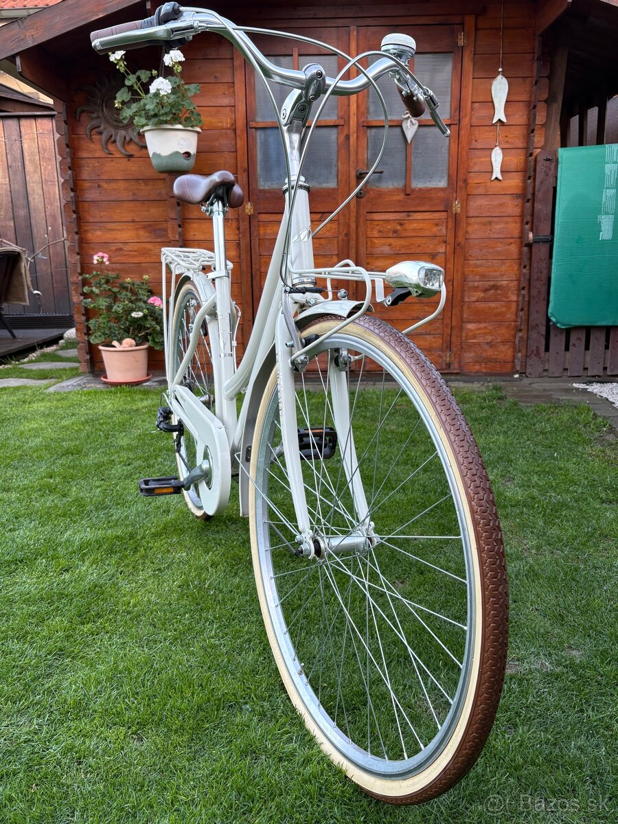 Mestský bicykel MBM boulevard cream - 7