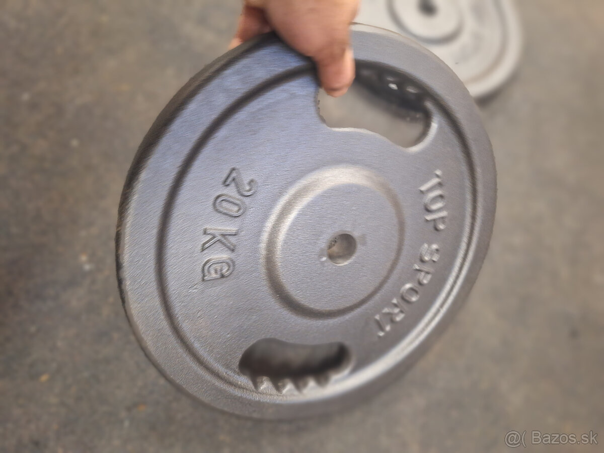 Ocelové kotouče s úchopy TOPSPORT - 7