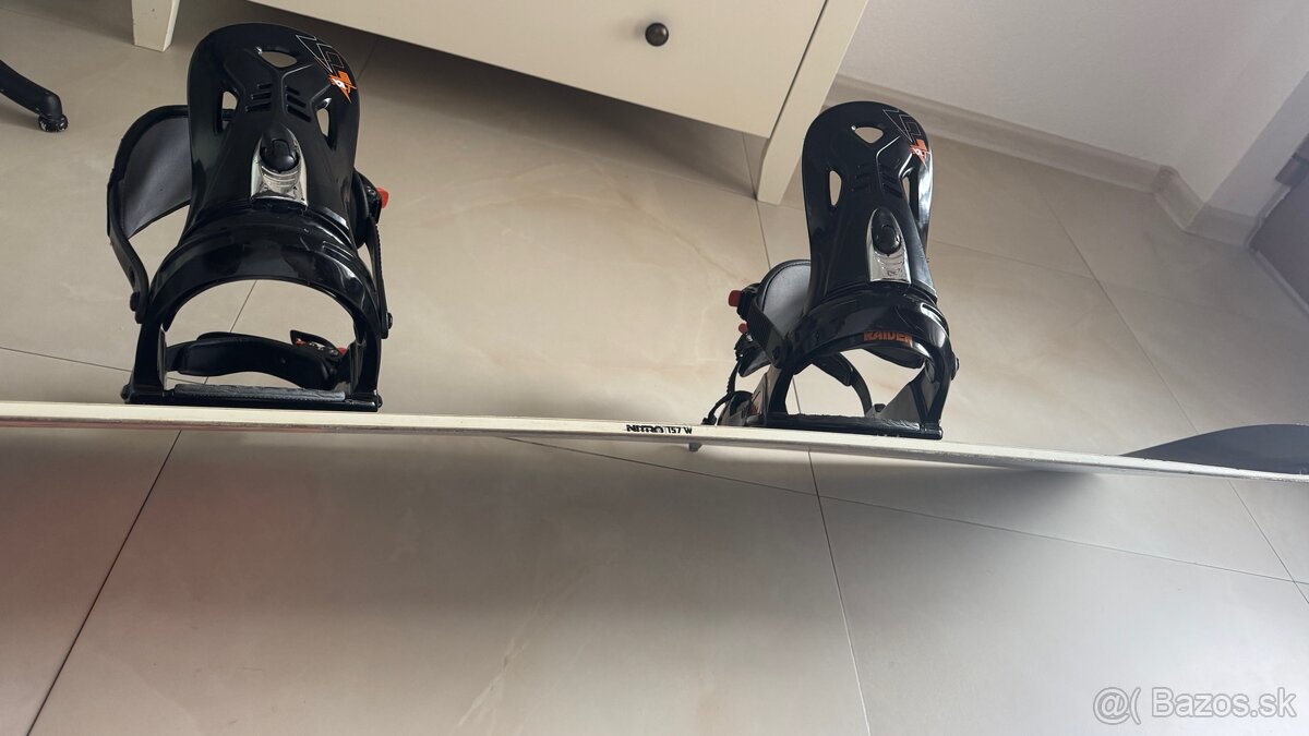 Snowboardový set Nitro Target + viazanie Raiden 157 cm - 7