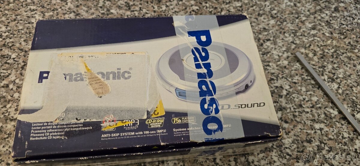discman CD MP3 prehrávač Panasonic SL-SX480 - 7